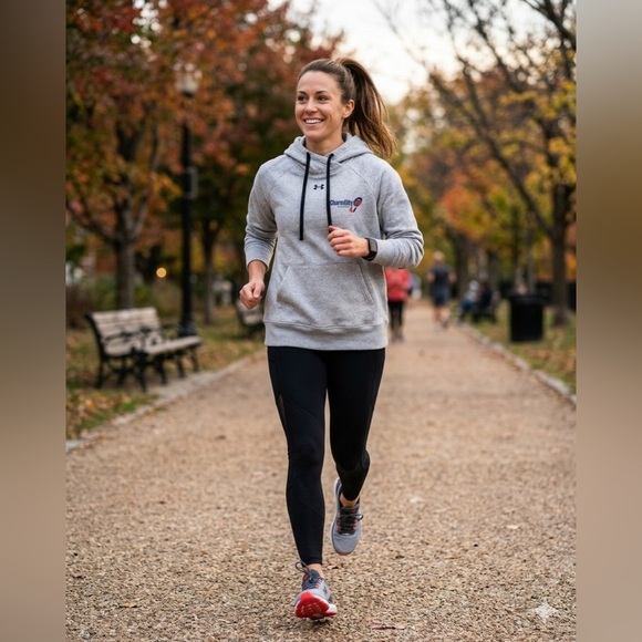 Under Armour Tops - Under Armour hoodie Grey XL